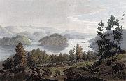 John William Edy Sinly Lake oil painting
